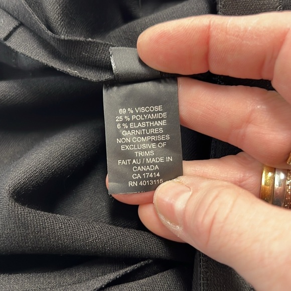 Marie Saint Pierre NWT Pull on Ponte Knit Ankle Zip Pant Size 2(M/8) - Picture 14 of 14